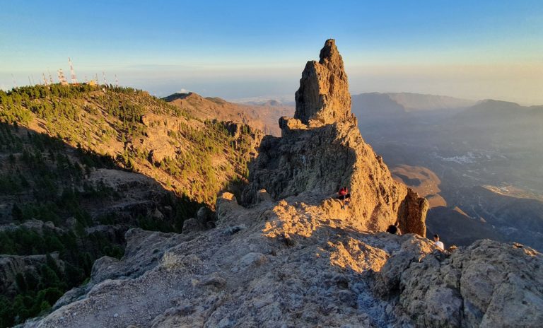 Pico de las Nieves, the highest point in Gran Canaria.