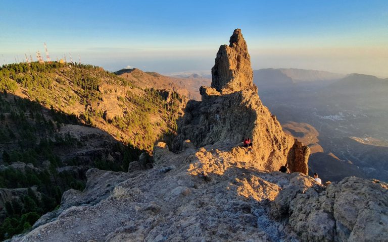 Pico de las Nieves, the highest point in Gran Canaria.