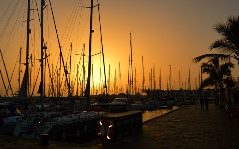 Puerto de Mogan in Gran Canaria. The stunning harbor where you can have a lot of fun.