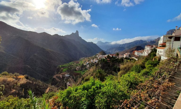 The unique beauty of Tejeda village, Gran Canaria.