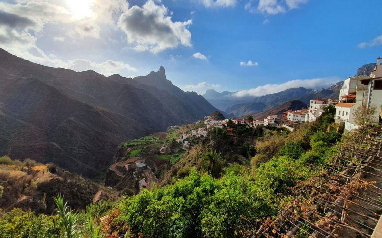 The unique beauty of Tejeda village, Gran Canaria.